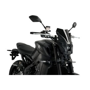 PARABRISAS PUIG SPORT NEW GENERATION YAMAHA MT-09 2023, NEGRO