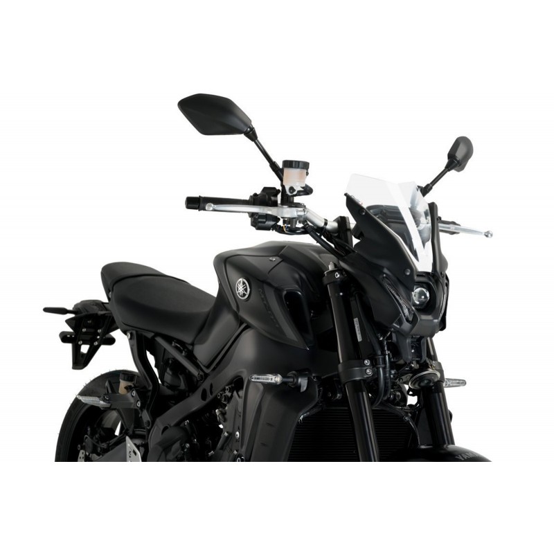 PUIG SPORT NEW GENERATION WINDSCREEN YAMAHA MT-09 2023, TRANSPARENT