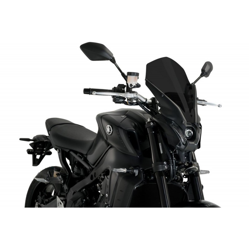 CUPOLINO PUIG TOURING NEW GENERATION YAMAHA MT-09 2023, FUME SCURO