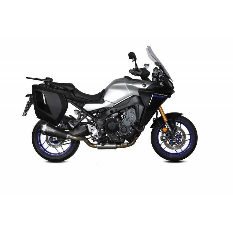 IMPIANTO DI SCARICO COMPLETO MIVV DELTA RACE YAMAHA TRACER 9 2023-2024, DEKAT BLACK/CARBONIO