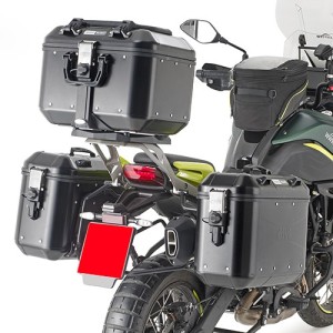 SPEZIFISCHER STAHLROHR-SEITENKOFFERTRÄGE GIVI FÜR KOFFER MONOKEY BENELLI TRK 702 X 2023-2024