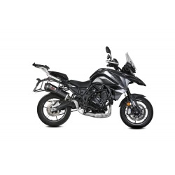 TERMINALE MIVV OVALE BENELLI TRK 702 X 2023-2024, OMOLOGATO CARBONIO