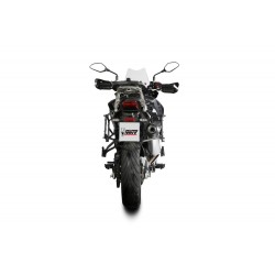 TERMINALE MIVV OVALE BENELLI TRK 702 2023-2024, OMOLOGATO ACCIAIO/CARBONIO