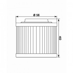 FILTRO OLIO MEIWA 151 PER VOGE VALICO 650 DSX 650 2023-2024