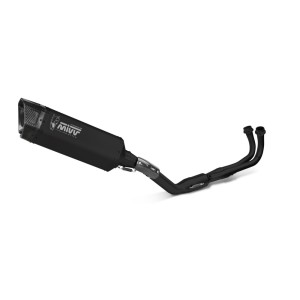 IMPIANTO DI SCARICO COMPLETO MIVV SR-1 YAMAHA T-MAX 560 2022-2024, DEKAT TITANIO FULL BLACK