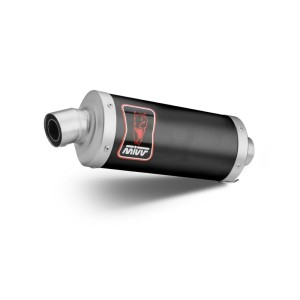 EXHAUST MIVV DAKAR BMW F 850 GS 2021-2024, APPROVED STEEL BLACK