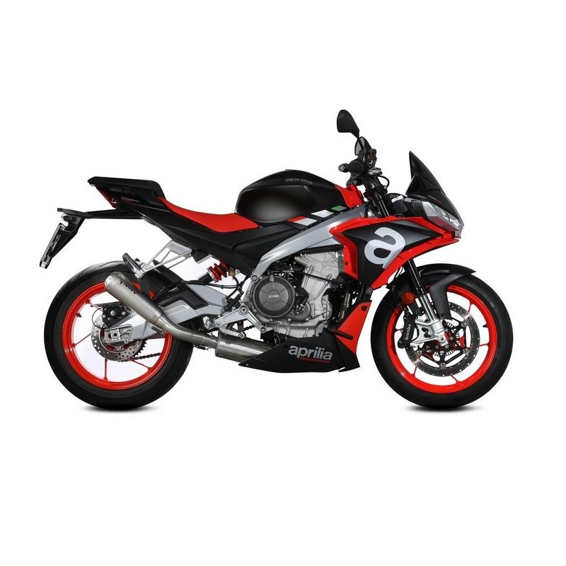 COMPLETE EXHAUST SYSTEM MIVV X-M1 APRILIA TUONO 660 FACTORY 2022-2024, TITANIUM HIGH PASS