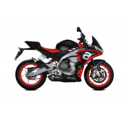 COMPLETE EXHAUST SYSTEM MIVV DELTA RACE APRILIA TUONO 660 FACTORY 2022-2024, BLACK/CARBON