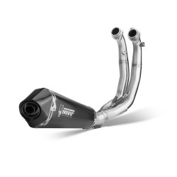 COMPLETE EXHAUST SYSTEM MIVV DELTA RACE APRILIA TUONO 660 FACTORY 2022-2024, BLACK/CARBON