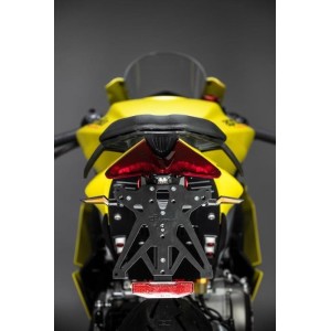 KIT PORTAMATRÍCULA LIGHTECH APRILIA TUONO 660 FACTORY 2022-2024, REGULABLE