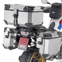 COPPIA VALIGIE LATERALI MONOKEY GIVI TREKKER OUTBACK EVO, 37 LITRI, CON STRUTTURA IN ALLUMINIO