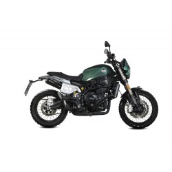 TERMINALE MIVV X-M1 PER BENELLI LEONCINO 800 TRAIL 2022-2024, OMOLOGATO BLACK