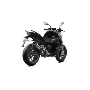 TERMINALE MIVV SR-1 BMW R 1250 RS 2021-2024, OMOLOGATO TITANIO BLACK/CARBONIO