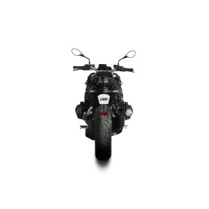 TERMINALE MIVV SR-1 BMW R 1250 RS 2021-2024, OMOLOGATO TITANIO BLACK/CARBONIO