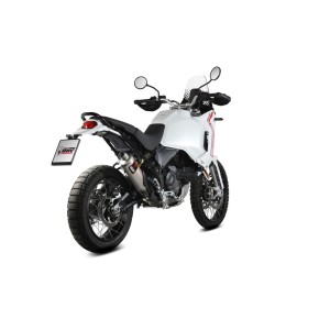 TERMINALE MIVV DAKAR DUCATI DESERT X 2022-2024, OMOLOGATO TITANIO