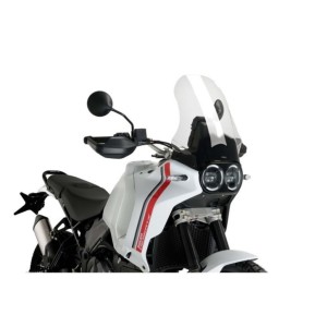 PUIG TOURING WINDSCHUTZSCHEIBE DUCATI DESERT X 2022-2024, TRANSPARENT