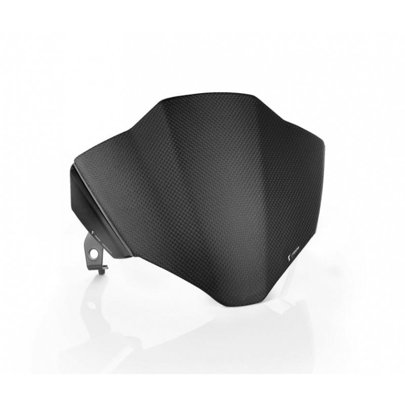 CUPOLINO RIZOMA IN CARBONIO/ALLUMINIO DUCATI MONSTER 937+ 2021-2024, NERO