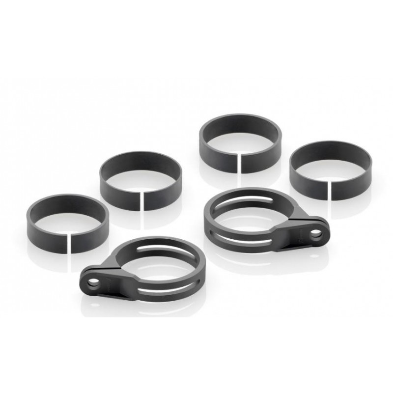 KIT RIZOMA PARA MONTAJE DE INTERMITENTES DELANTEROS EN HORQUILLAS DIAM. 48-55 MM
