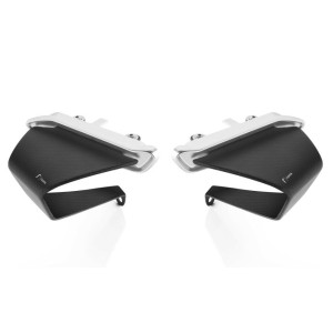 PAAR RIZOMA SEITENSPOILER DUCATI MONSTER 937 2021-2024, SILBER