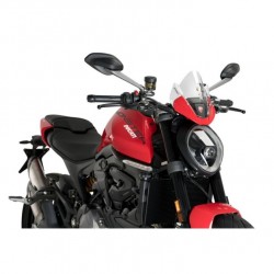 CUPOLINO PUIG SPORT DUCATI MONSTER 937 2021-2024, TRASPARENTE