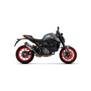 TERMINALE ARROW INDY RACE DUCATI MONSTER 937+ 2021-2024, TITANIO/CARBONIO, DEKAT