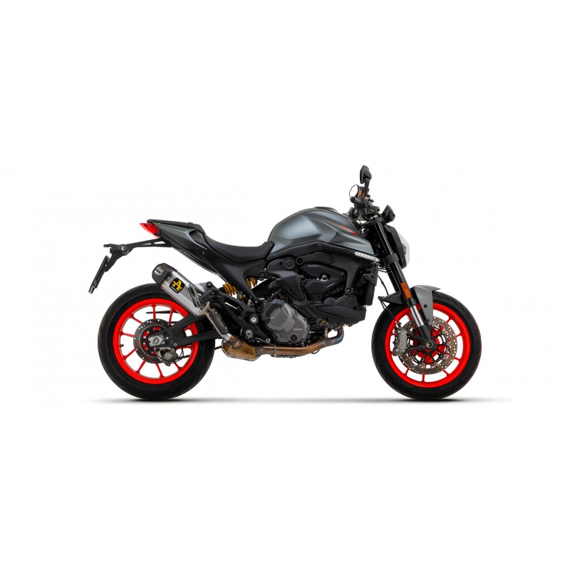 TERMINALE ARROW INDY RACE DUCATI MONSTER 937+ 2021-2024, TITANIO/CARBONIO, DEKAT