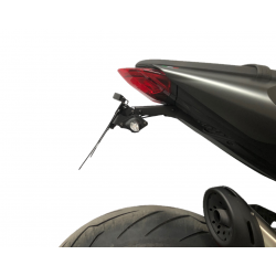 PORTATARGA DUCATI MONSTER 937+ 2021-2024, CON INCLINAZIONE REGOLABILE