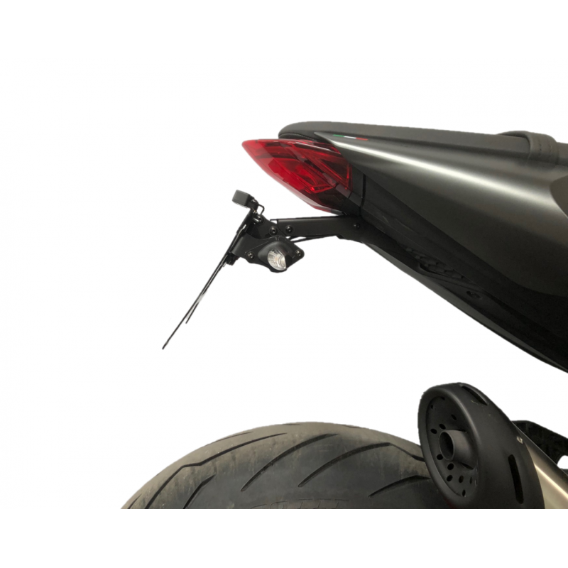 PORTATARGA DUCATI MONSTER 937+ 2021-2024, CON INCLINAZIONE REGOLABILE