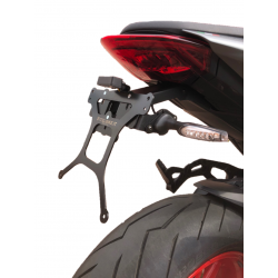 KENNZEICHENHAL RACER DUCATI MONSTER 937+ 2021-2024, MIT EINSTELLBARER NEIGUNG