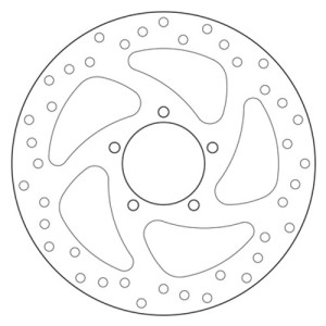 BREMBO SERIE ORO REAR BRAKE DISC DUCATI MULTISTRADA V2 S 2022-2024