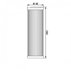 FILTRO DE ACEITE HIFLO 159 DUCATI MULTISTRADA V4 PIKES PEAK 2022-2024