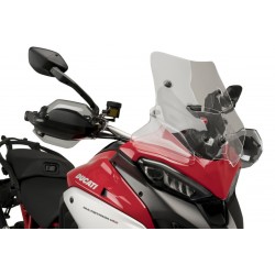 EXTENSIÓN PUIG PARA GUARDAMANOS ORIGINALES DUCATI MULTISTRADA V4 2021-2024, AHUMADO CLARO