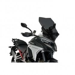 CUPOLINO PUIG TOURING DUCATI MULTISTRADA V4 2021-2024, FUME SCURO