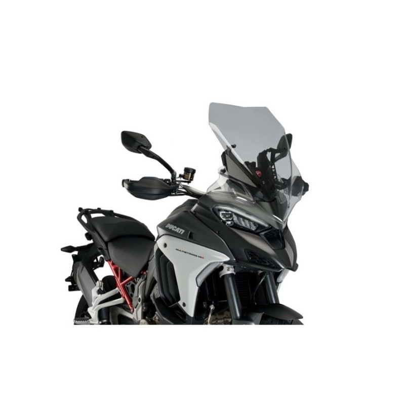 CUPOLINO PUIG TOURING DUCATI MULTISTRADA V4 2021-2024, FUME CHIARO