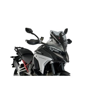 PUIG SPORT WINDSCHUTZSCHEIBE DUCATI MULTISTRADA V4 S 2021-2024, LEICHTER RAUCH