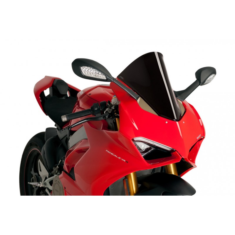 CUPULA PUIG R-RACER DUCATI PANIGALE V4 2022-2024, NEGRO