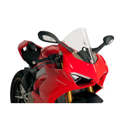 PUIG R-RACER WINDSCHILD DUCATI PANIGALE V4 2020, TRANSPARENT