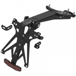 LIGHTECH KENNZEICHENHALTER-KIT TRIUMPH SPEED TRIPLE 1200 RS 2021-2024, EINSTELLBAR