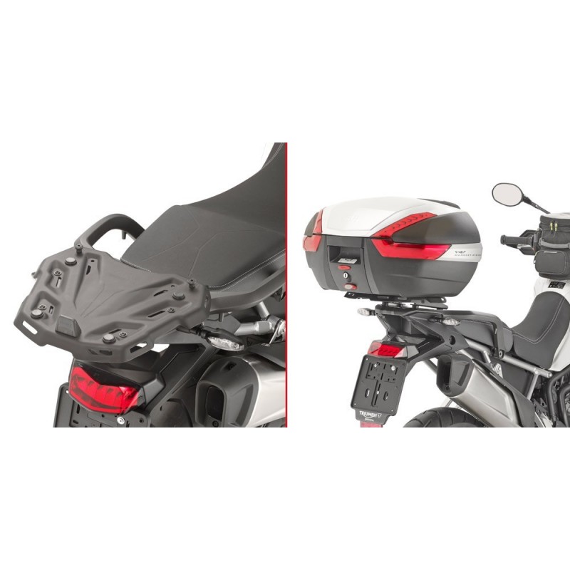 SPEZIFISCHER TOPCASE TRÄGER GIVI FÜR TOPCASE MONOKEY/MONOLOCK TRIUMPH TIGER 900 GT 2024-2025