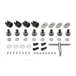 QUICK RELEASE KIT FOR GIVI SIDE CASE RACKS TRIUMPH TIGER 900 GT 2024