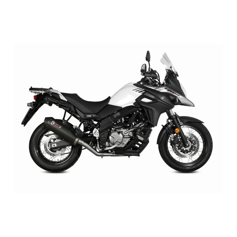 TERMINALE MIVV OVALE SUZUKI V-STROM 650 2021-2024, DEKAT CARBONIO