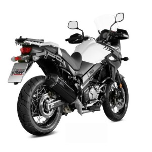 TERMINALE MIVV SPEED EDGE SUZUKI V-STROM 650 2021-2024, DEKAT BLACK/CARBONIO