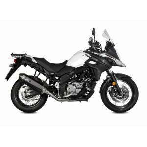 TERMINALE MIVV SPEED EDGE SUZUKI V-STROM 650 2021-2024, DEKAT BLACK/CARBONIO