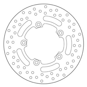 DISCO FRENO POSTERIORE BREMBO SERIE ORO APRILIA DORSODURO 750 FACTORY 2010-2013