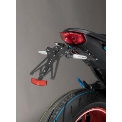 KIT PORTAMATRÍCULA LIGHTECH PARA YAMAHA MT-09 2021-2022, REGULABLE DE ALUMINIO