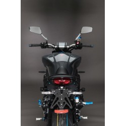 LIGHTECH KENNZEICHENHALTER-KIT FÜR YAMAHA MT-09 2021-2022, EINSTELLBAR AUS ALUMINIUM