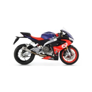 IMPIANTO DI SCARICO COMPLETO RACING ARROW COMPETITION EVO PRO-RACE APRILIA TUONO 660 FACTORY 2022-2024, FULL TITANIO
