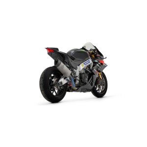 TERMINALE DI SCARICO ARROW PISTA APRILIA RSV4 1100 FACTORY 2019, TITANIO/CARBONIO, RACING