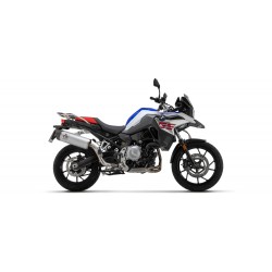 TERMINALE ARROW MAXI RACE-TECH BMW F 750 GS 2021-2023, ALLUMINIO/CARBONIO, OMOLOGATO