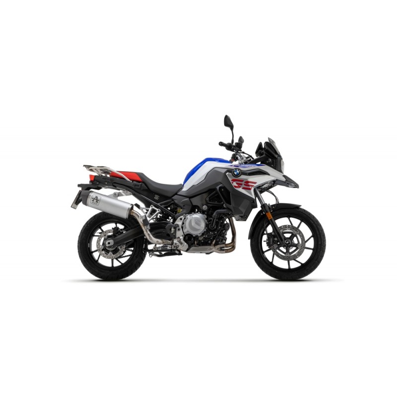 ARROW MAXI RACE-TECH EXHAUST BMW F 750 GS 2021-2023, ALUMINUM/CARBON, APPROVED